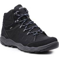 Ecco Black Walking Boots