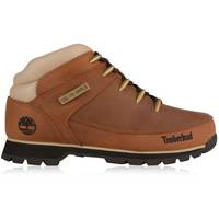 Mens Brown Leather Boots from Timberland