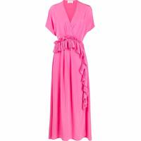 FARFETCH Women's Pink Maxi Dresses