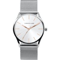 Christin Lars Men's Silver Watches