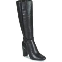 Lauren Ralph Lauren Women's Black Leather Knee High Boots