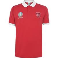 UEFA Men's Red Polo Shirts