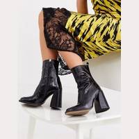 Topshop Black Heel Sandals for Women