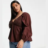 ASOS DESIGN Plus Size Peplum Tops