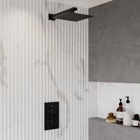 Appliances Direct Black Thermostatic Showers