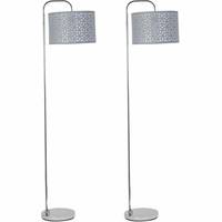 FIRST CHOICE LIGHTING Arched Floor Lamps
