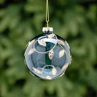 Festive Christmas Glass Baubles