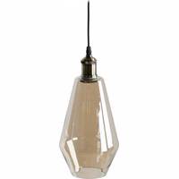 BrandAlley Smoked Glass Pendant Lights