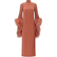 FARFETCH Taller Marmo Women's Feather Dresses