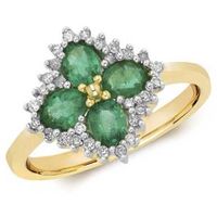 James Moore Women's Emerald Rings