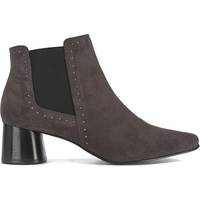 Mint Velvet Grey Suede Boots for Women