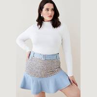 Karen Millen Plus Size Denim Skirts