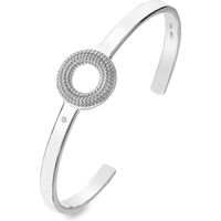 Hot Diamonds Women's Silver Bangles