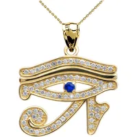 Gold Boutique Women's Sapphire  Necklaces