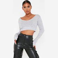 I Saw It First Women's Grey Cropped Jumpers