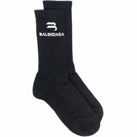 Balenciaga Men's Logo Socks