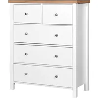 TIMBER ART DESIGN White Chest Of Drawers