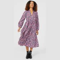 Maine New England Floral Midi Dress