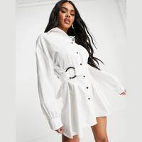 I Saw It First Women's Belted Shirt Dresses