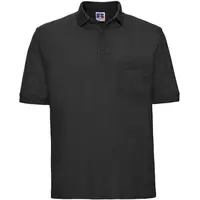 Russell Men's Short Sleeve Polo Shirts