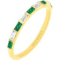 Wolf & Badger Women's Emerald Rings