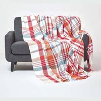 HOMESCAPES Red Throws