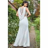 Goddiva Women's White Lace Maxi Dresses