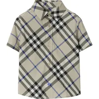 FARFETCH Burberry Baby Shirts