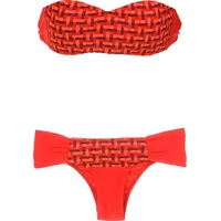 FARFETCH Amir Slama Women's Red Bikini Sets