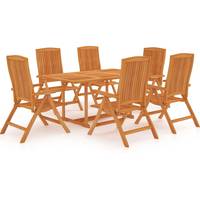 Marlow Home Co. Wooden Folding Garden Tables