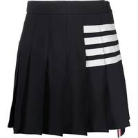 Modes Women's Blue Pleated Skirts