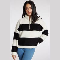 Brave Soul Women's Half Zip Jumpers