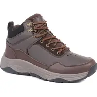 Pavers Shoes Men's Brown Leather Boots