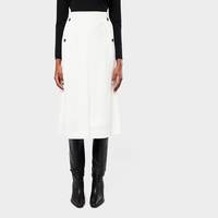Jil Sander Women's White Midi Skirts