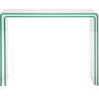 Ivy Bronx Glass Side Tables