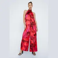 NASTY GAL Women's Red Jumpsuits