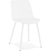 Ebern Designs White Dining Chairs