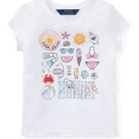 Ralph Lauren Graphic T-shirts For Girl