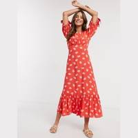 Ghost Women's Red Floral Dresses