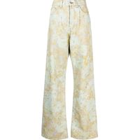 Dries Van Noten Women's Cotton Floral Trousers