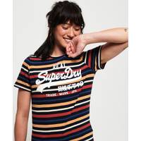 Superdry Womens Striped T-shirts