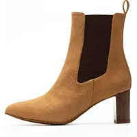 Wolf & Badger Women's Brown Ankle Boots