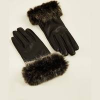 New Look Women's Black Gloves