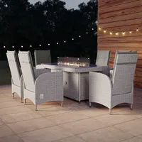 Furniture123 6 Seater Rattan Dining Sets