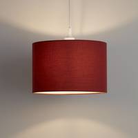 GoodHome Red Lamp Shades