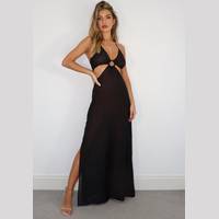 Missguided Women's Black Beach Dresses