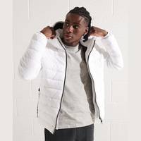 Superdry Men's White Puffer Jackets