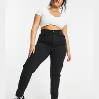 Dr. Denim Women's Black Mom Jeans