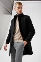 Debenhams Men's Black Wool Coats