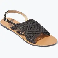 Shop Matalan Women's Black Sandals | DealDoodle